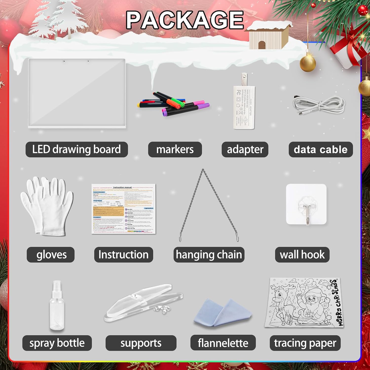 Lumiboard LED Drawing Board 13x10 inch - view 2