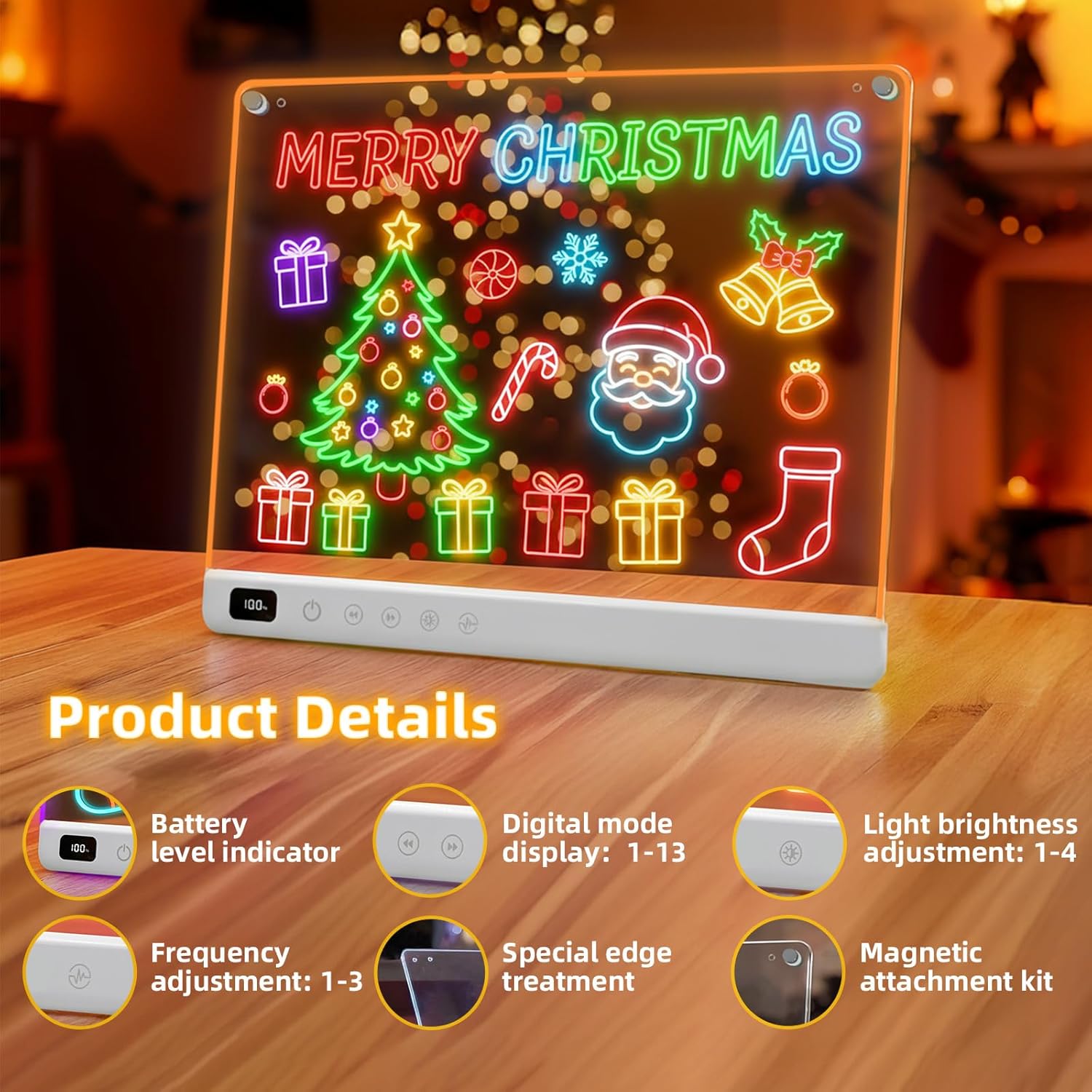 Lumiboard Rechargeable LED Drawing Board 16 inch - view 4